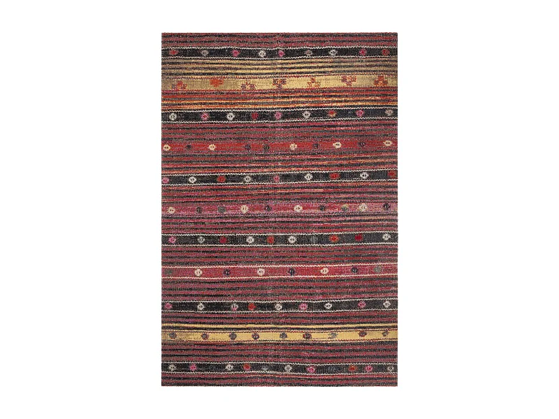 Tapis Marron/Multicolore 155 X 229 cm - Lemoine