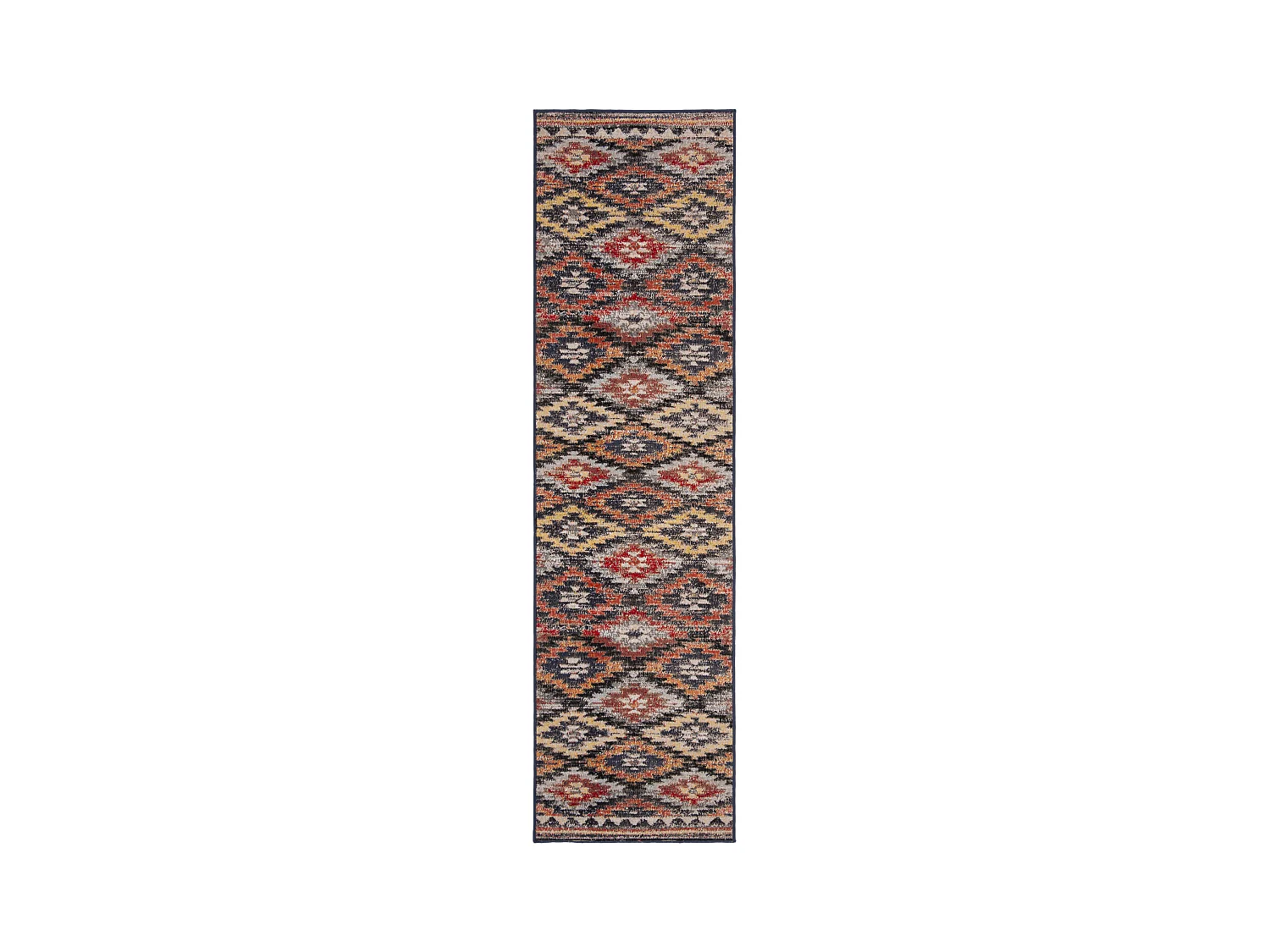 Tapis Marron/Multicolore 69 X 244 cm - Torianna