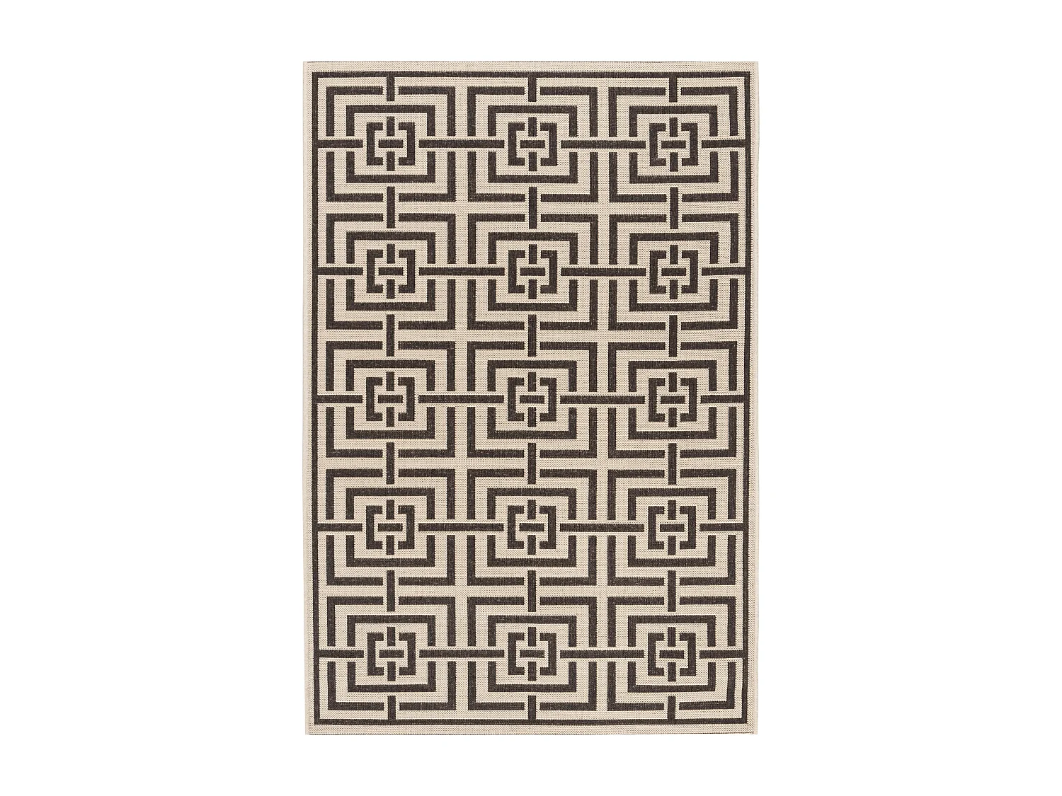 Tapis Neutre/Marron 91 X 152 cm - Lipari