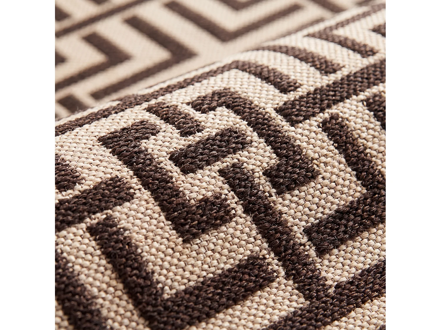 Tapis Neutre/Marron 91 X 152 cm - Lipari