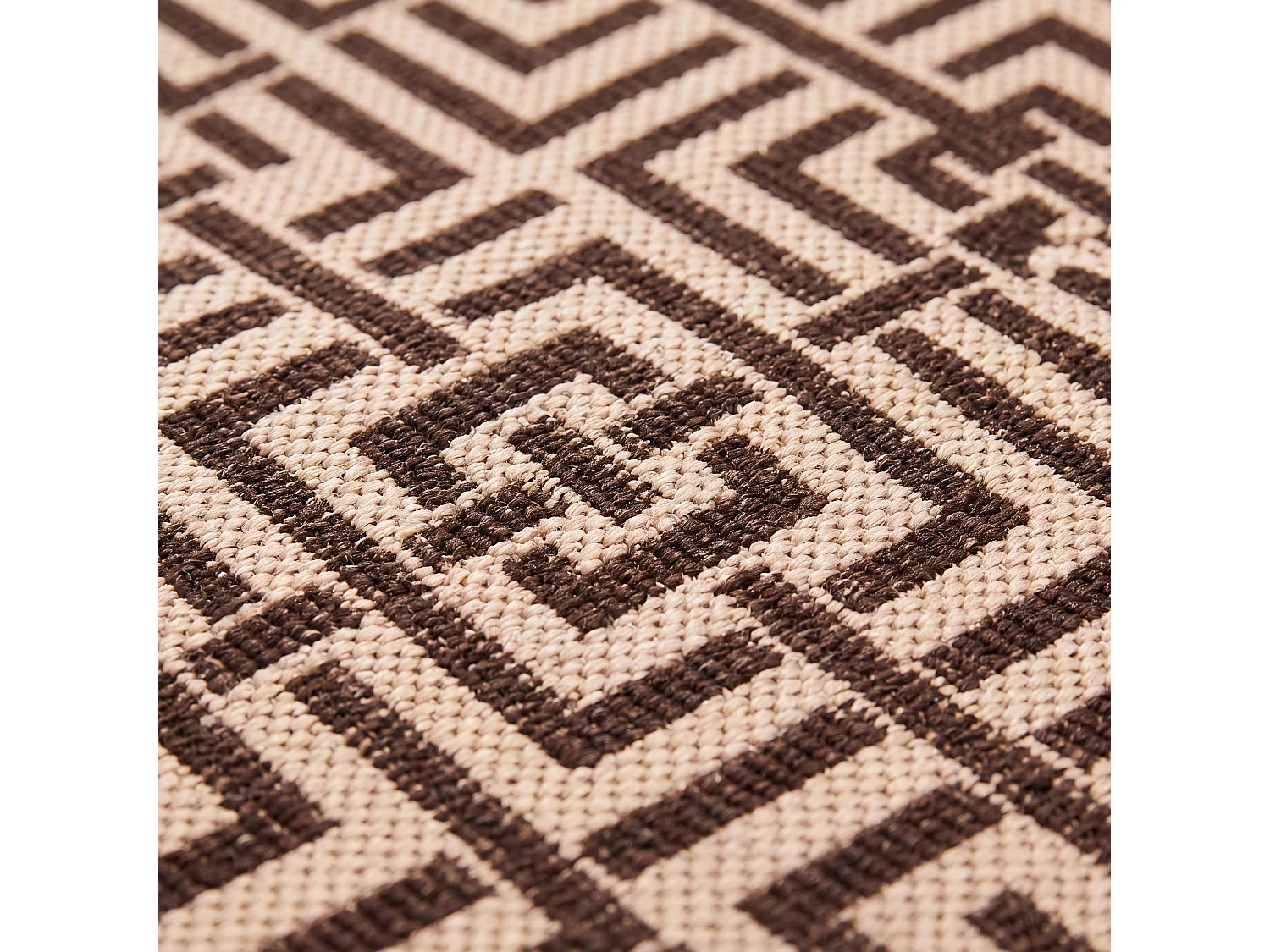 Tapis Neutre/Marron 91 X 152 cm - Lipari