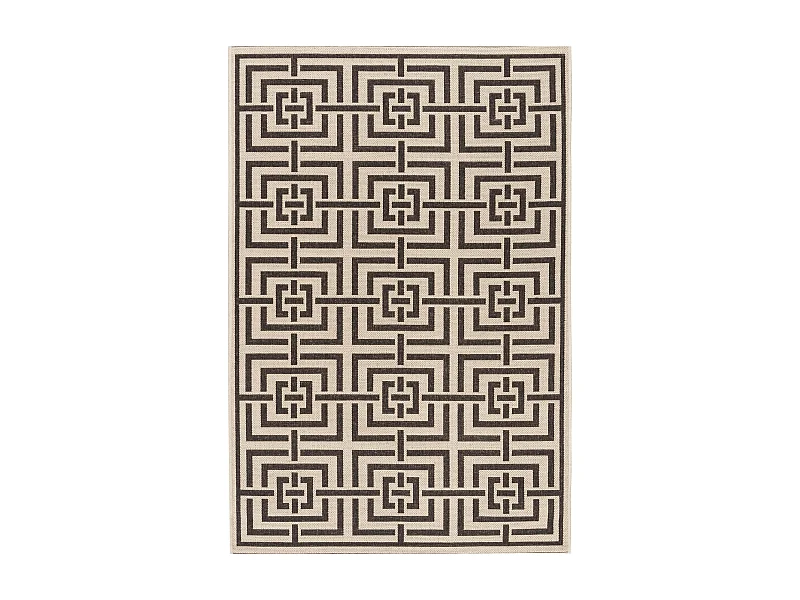 Tapis Neutre/Marron 91 X 152 cm - Lipari