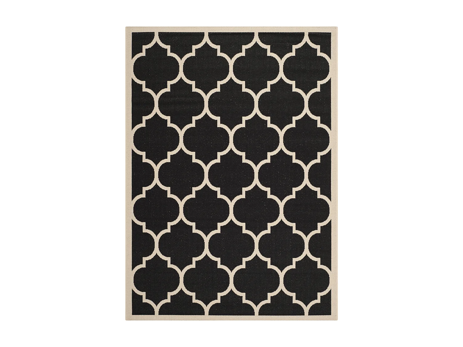 Tapis Noir/Neutre 201 X 290 cm - Arista