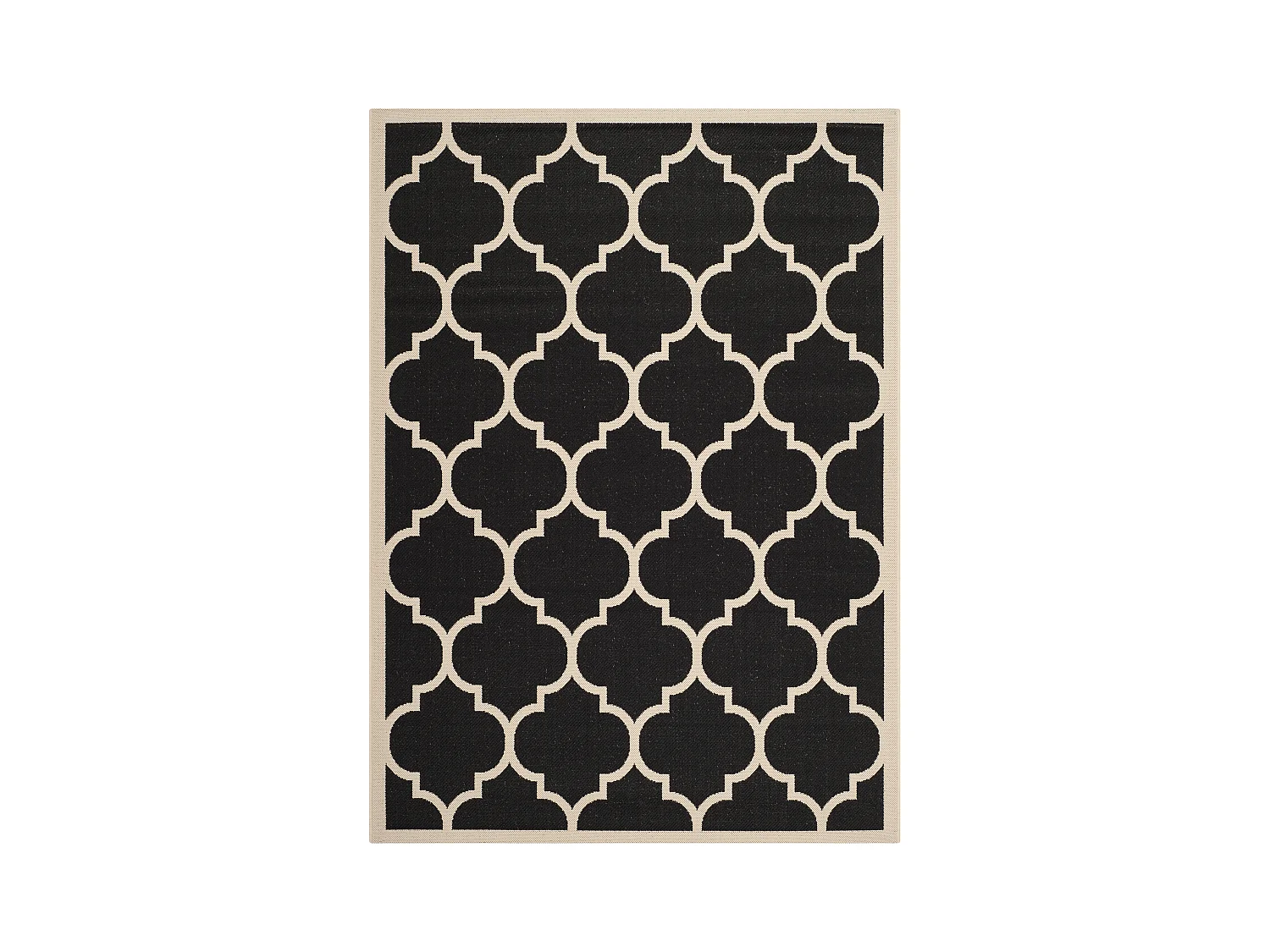 Tapis Noir/Neutre 201 X 290 cm - Arista