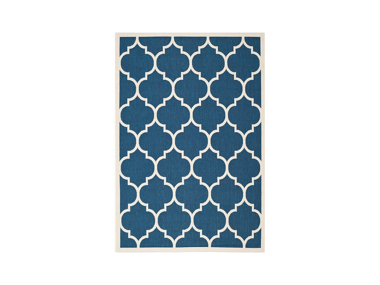 Tapis Bleu Marine/Neutre 160 X 231 cm - Arista