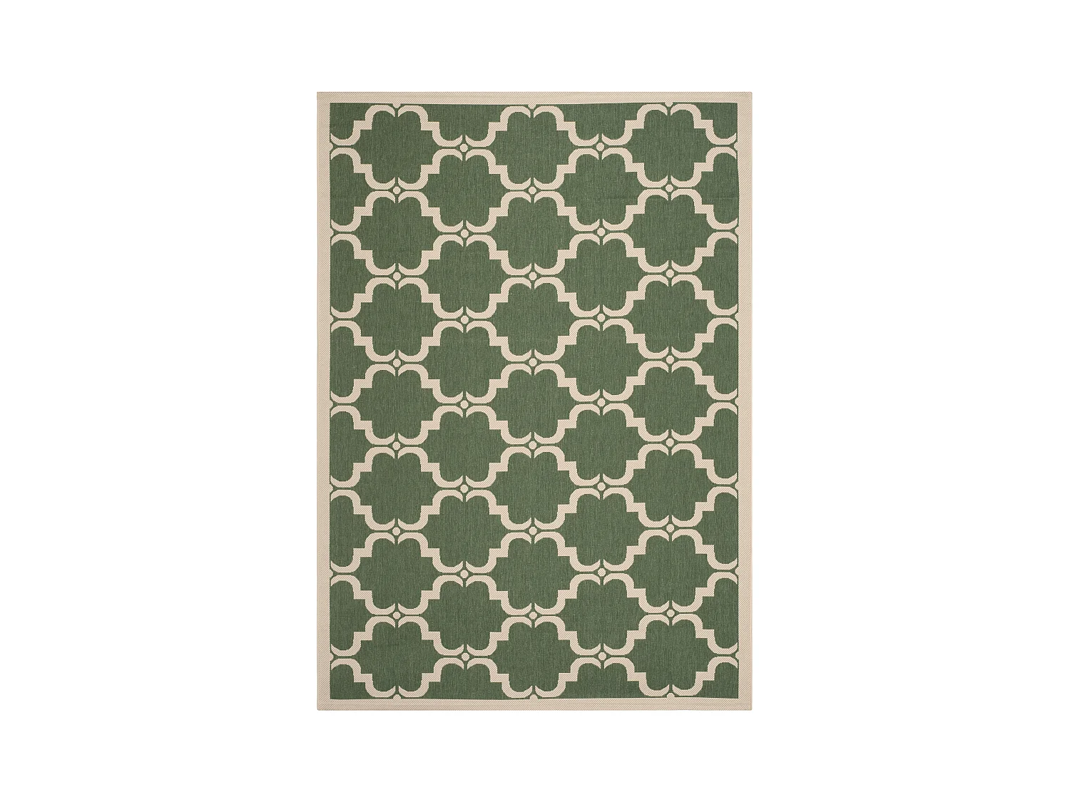 Tapis Vert/Neutre 201 X 290 cm - Lugano