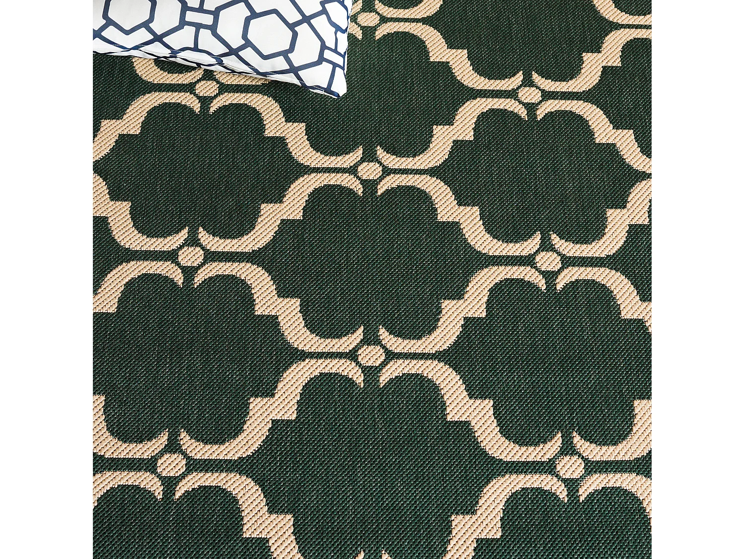 Tapis Vert/Neutre 201 X 290 cm - Lugano