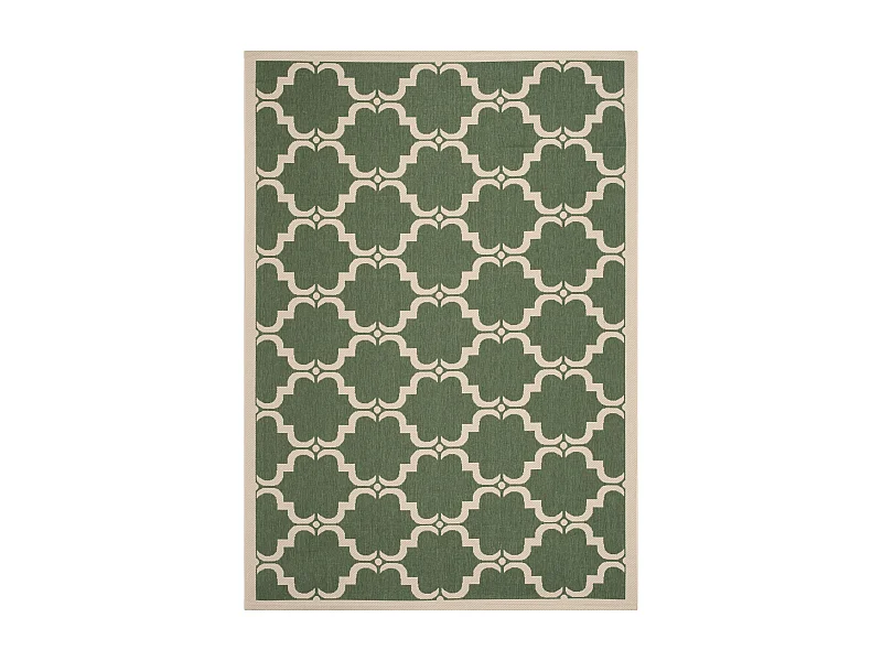 Tapis Vert/Neutre 201 X 290 cm - Lugano