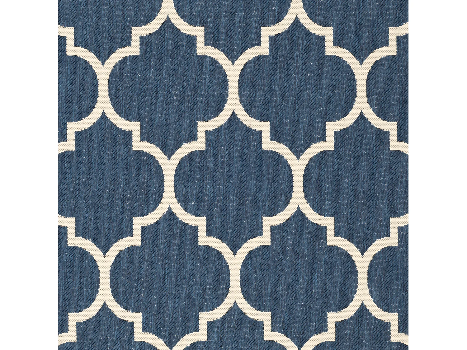Tapis Bleu Marine/Neutre 79 X 152 cm - Arista