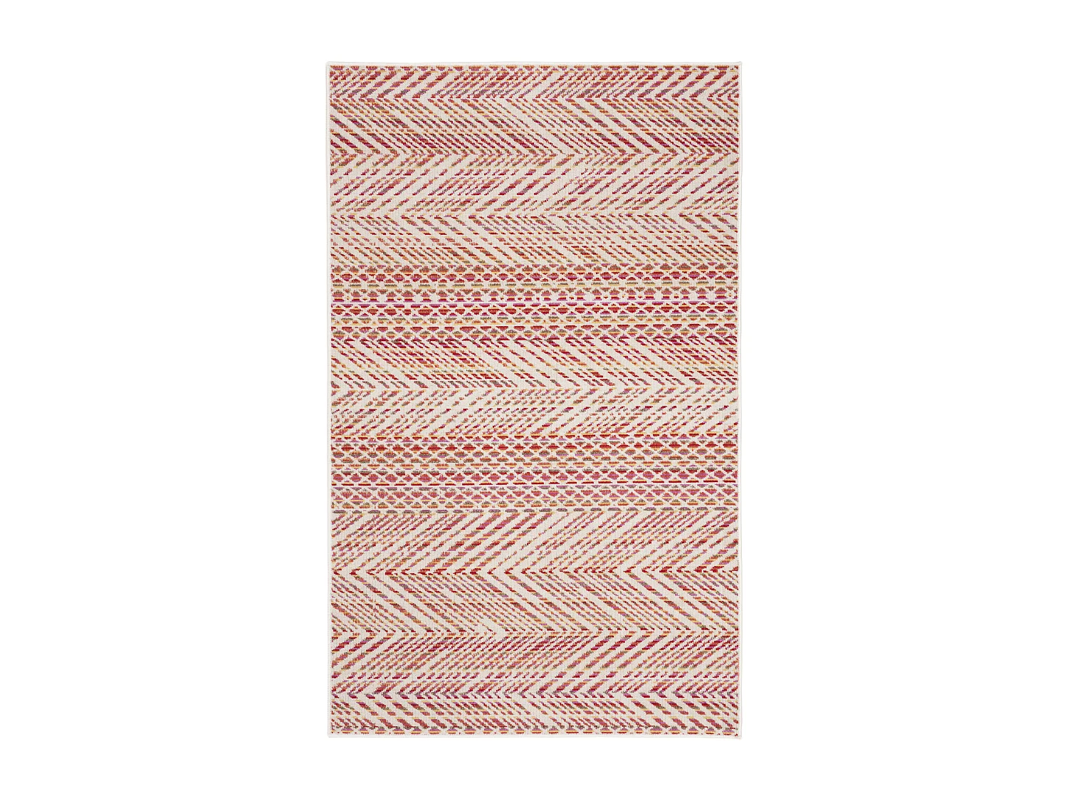 Tapis Rose/Multicolore 91 X 152 cm - Micah