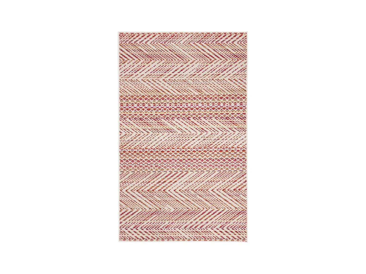 Tapis Rose/Multicolore 91 X 152 cm - Micah