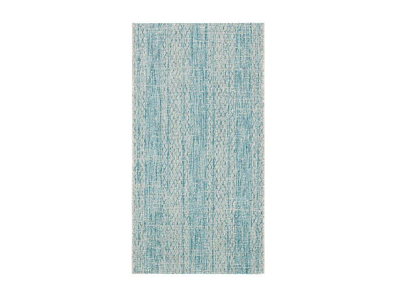 Tapis Gris/Bleu 79 X 152 cm - Rafal