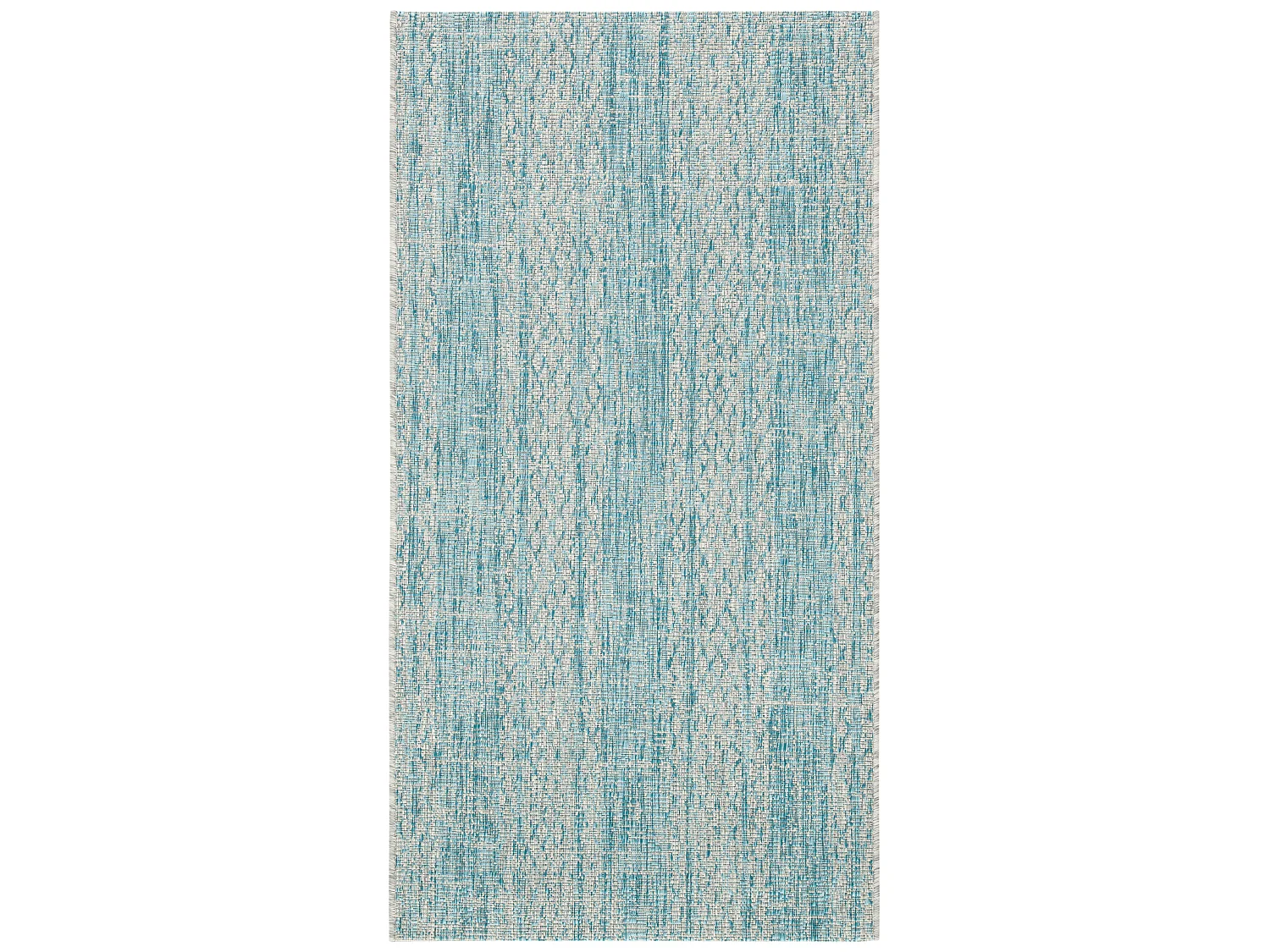 Tapis Gris/Bleu 79 X 152 cm - Rafal