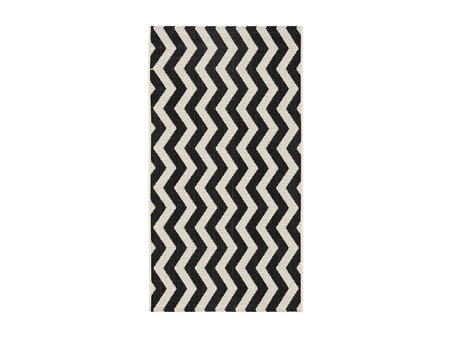 Tapis Noir/Neutre 122 X 170 cm - Amalfi