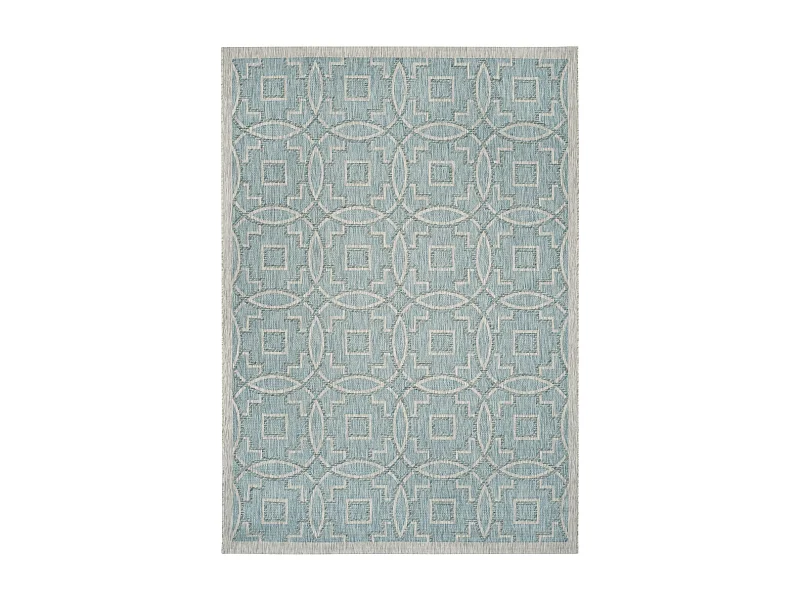 Tapis Bleu/Gris 160 X 231 cm - Jade