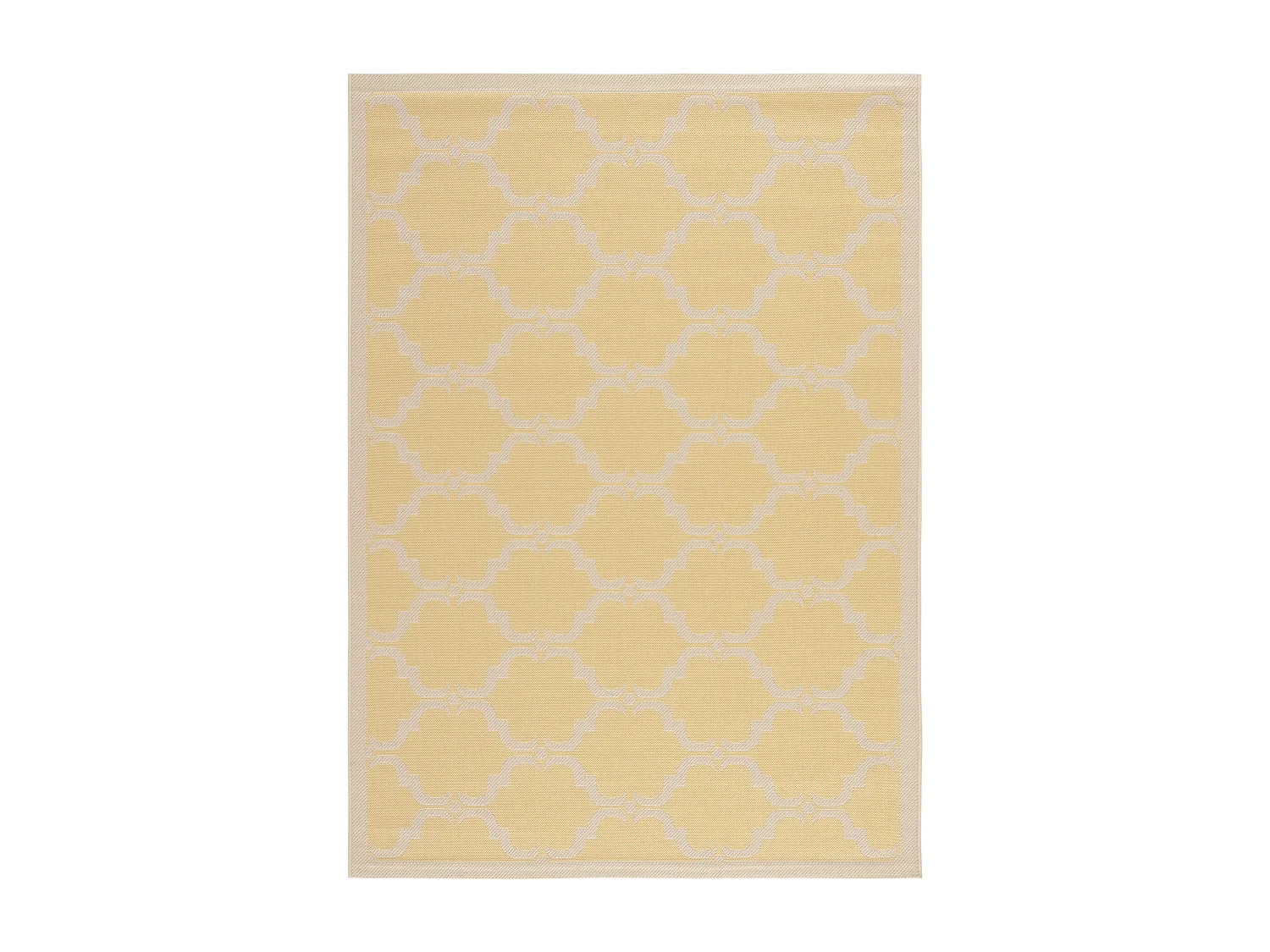 Tapis Jaune/Neutre 160 X 231 cm - Lugano