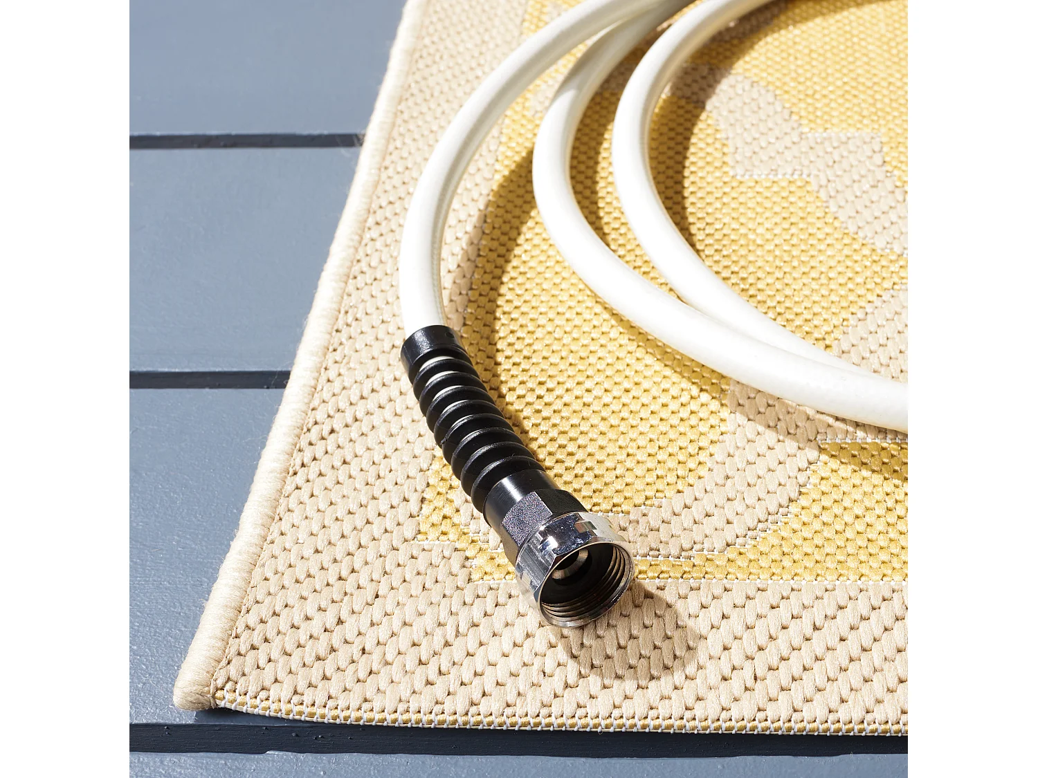 Tapis Jaune/Neutre 160 X 231 cm - Lugano