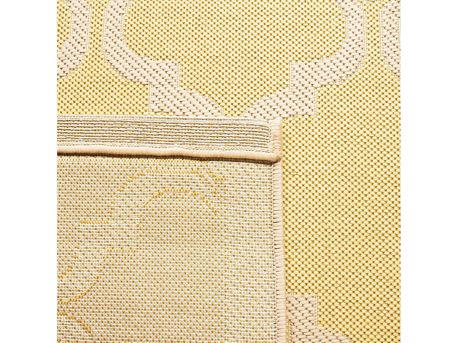 Tapis Jaune/Neutre 160 X 231 cm - Lugano