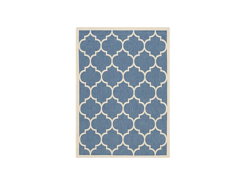 Tapis Bleu/Neutre 122 X 170 cm - Arista