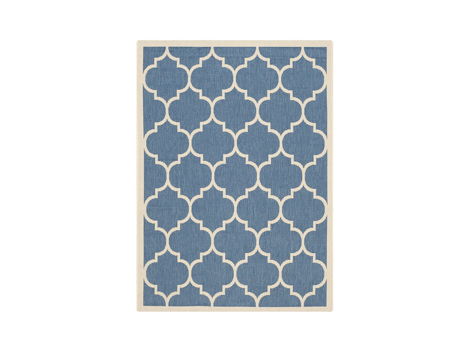 Tapis Bleu/Neutre 122 X 170 cm - Arista