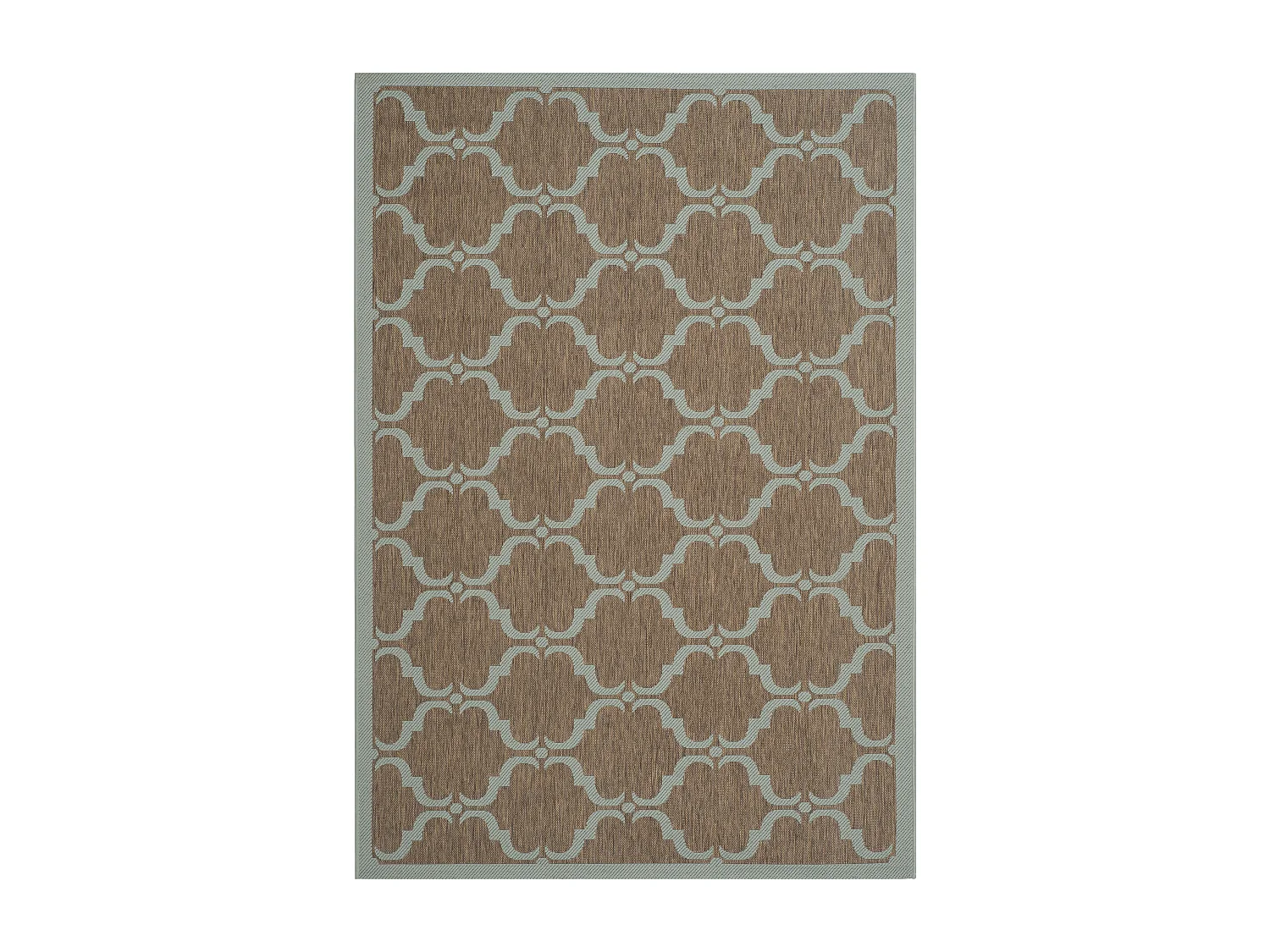 Tapis Marron/Bleu 160 X 231 cm - Lugano