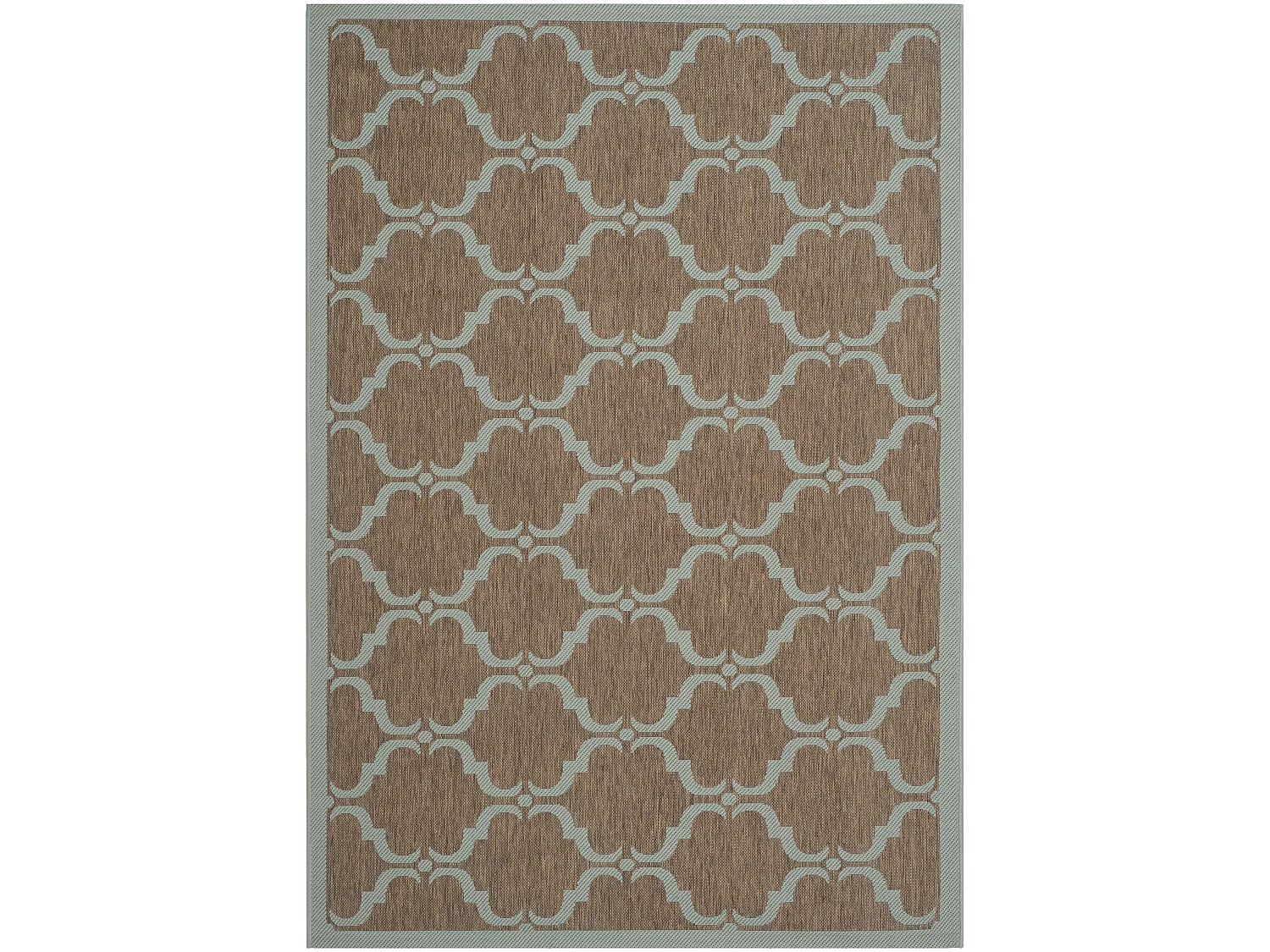 Tapis Marron/Bleu 160 X 231 cm - Lugano