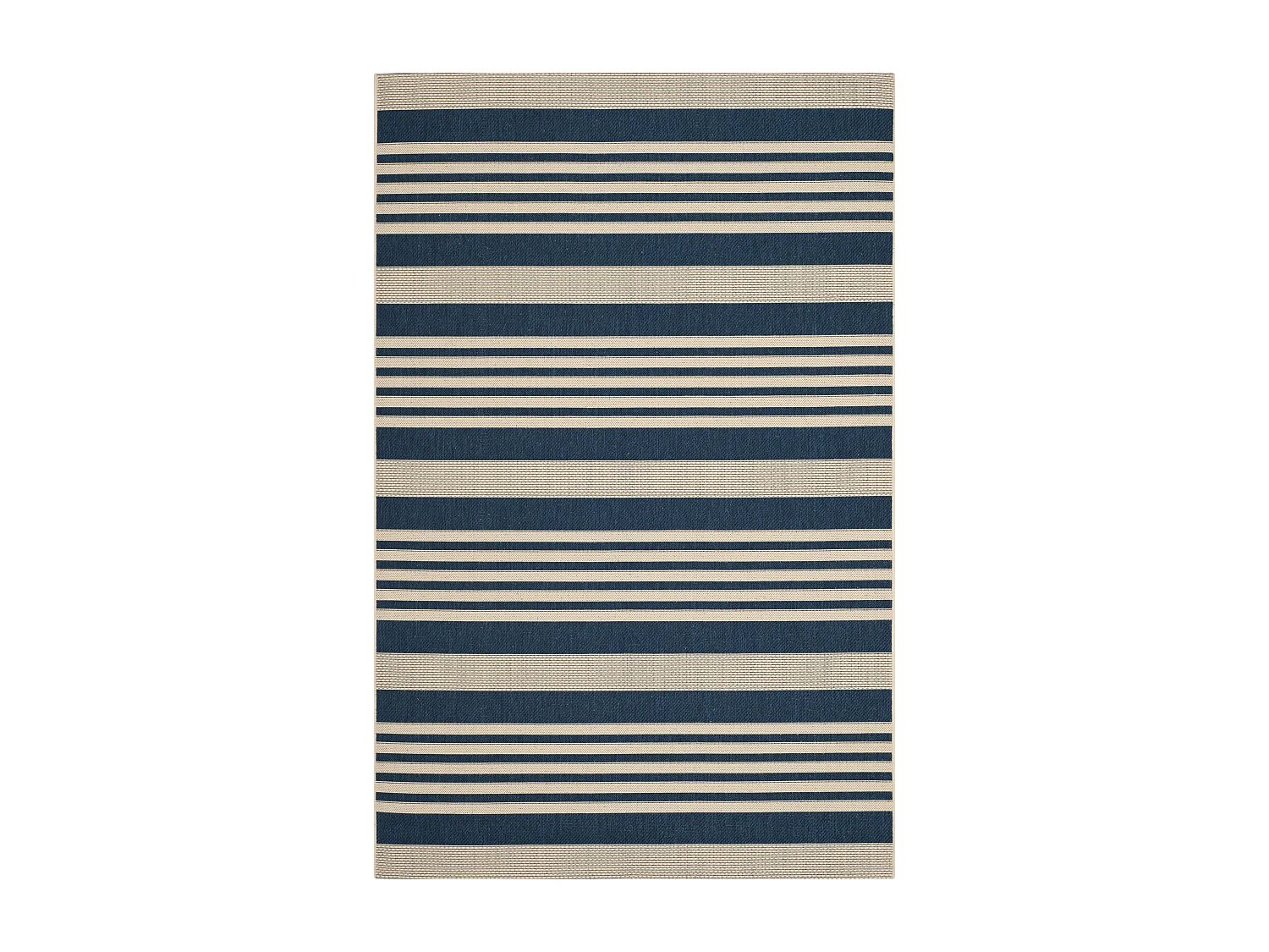 Tapis Bleu Marine/Neutre 160 X 231 cm - Gemma