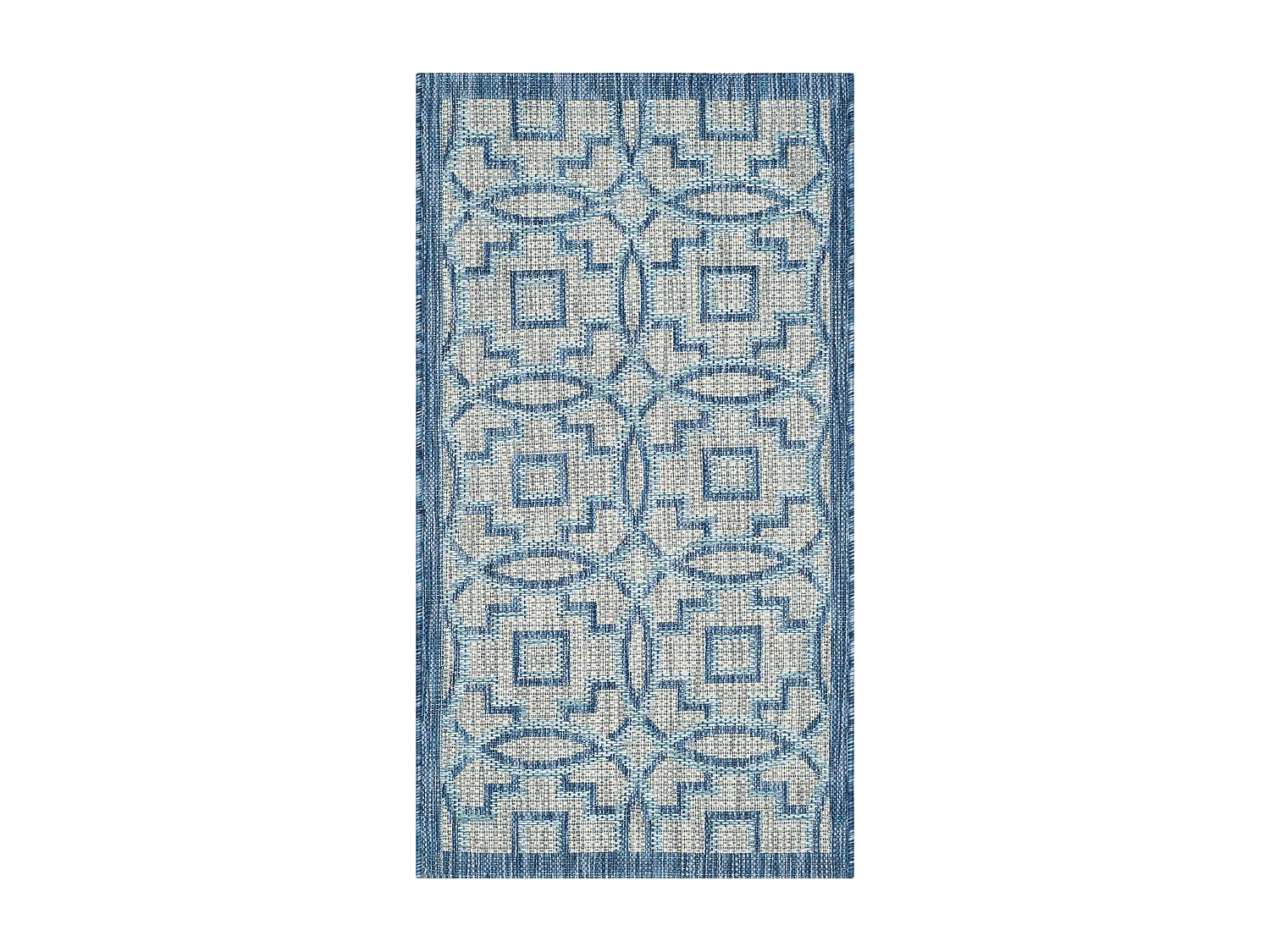 Tapis Gris/Bleu Marine 79 X 152 cm - Jade