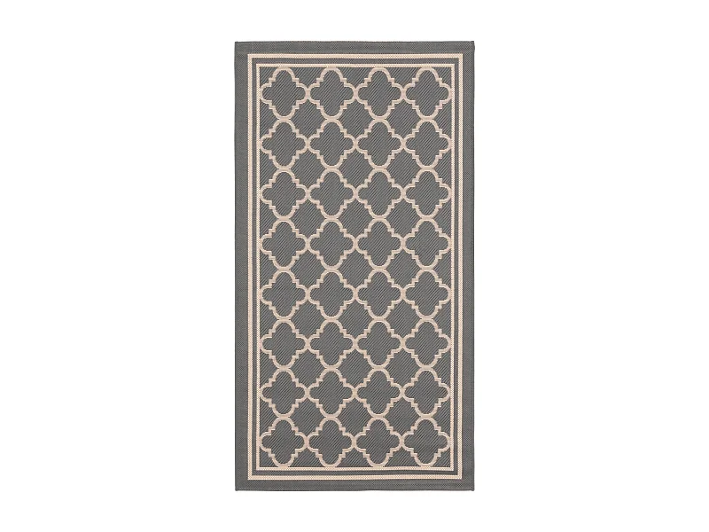 Tapis Gris/Neutre 79 X 152 cm - Bleeker