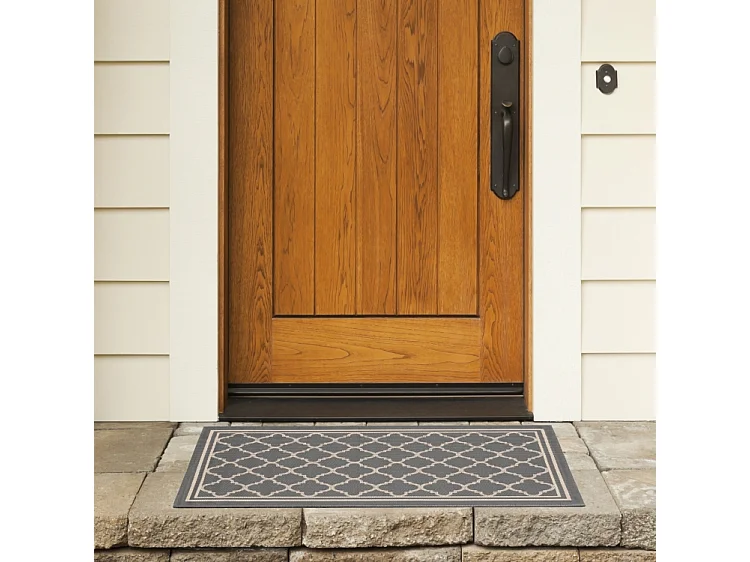 Tapis Gris/Neutre 79 X 152 cm - Bleeker