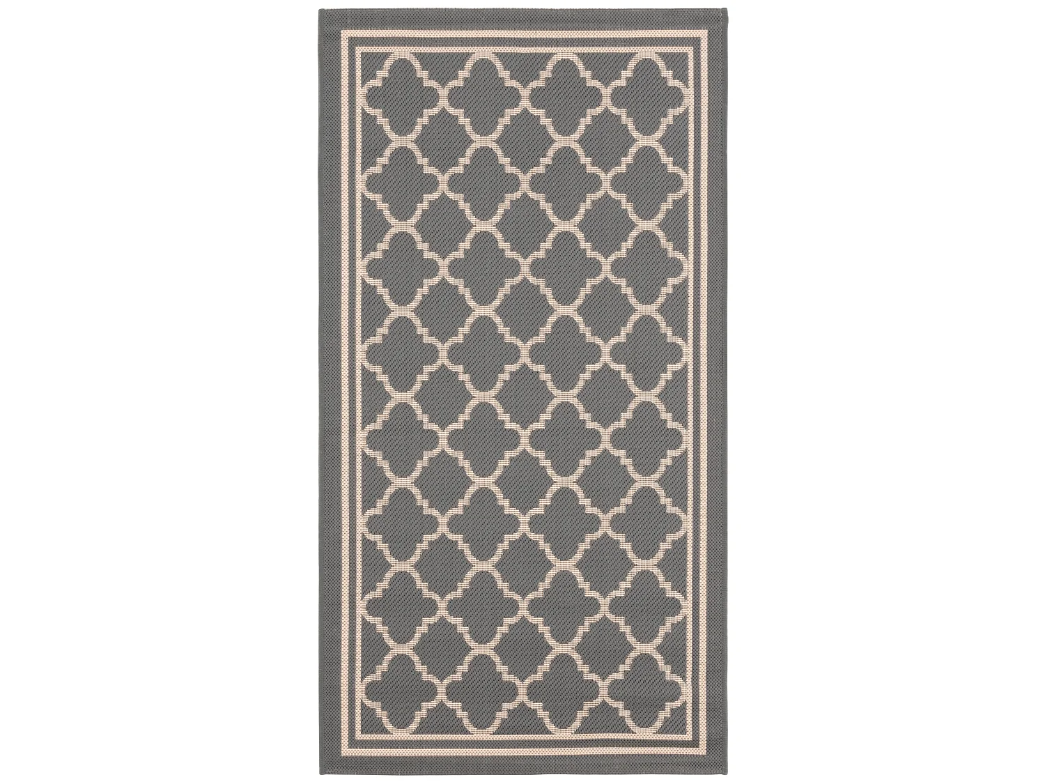 Tapis Gris/Neutre 79 X 152 cm - Bleeker