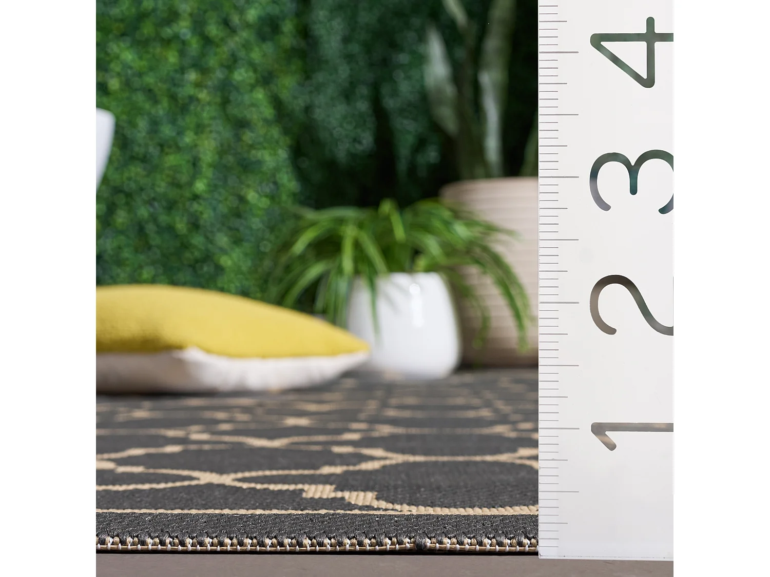 Tapis Gris/Neutre 79 X 152 cm - Bleeker