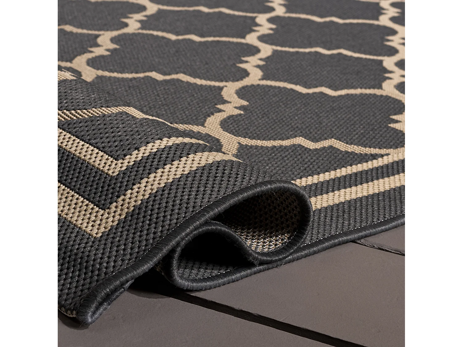 Tapis Gris/Neutre 79 X 152 cm - Bleeker