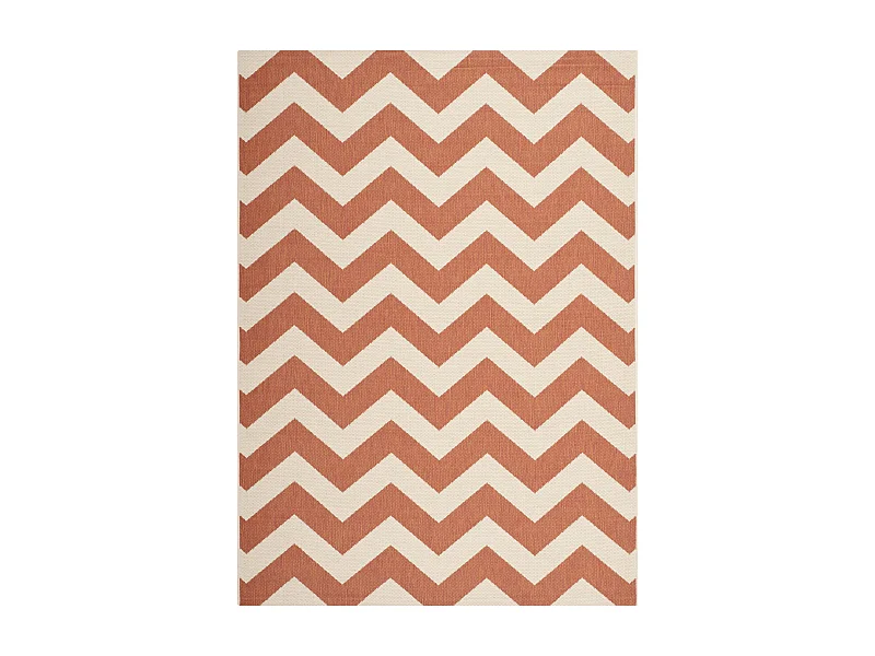 Tapis Orange/Neutre 160 X 231 cm - Chelsea