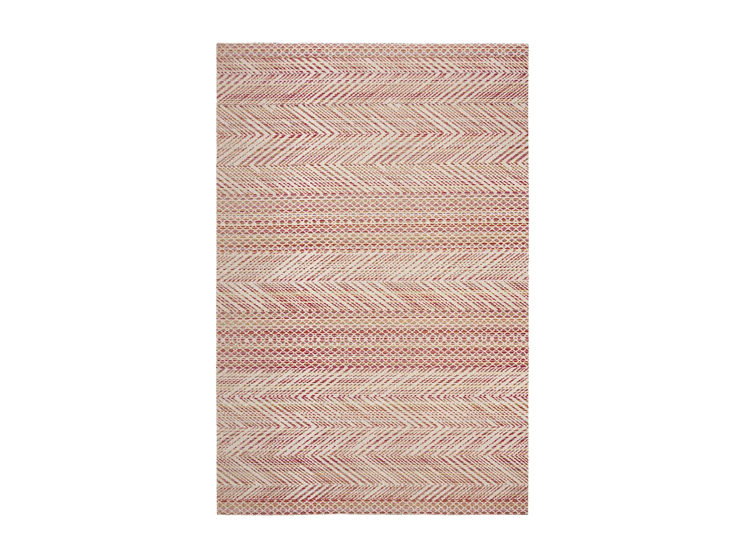Tapis Rose/Multicolore 155 X 229 cm - Micah