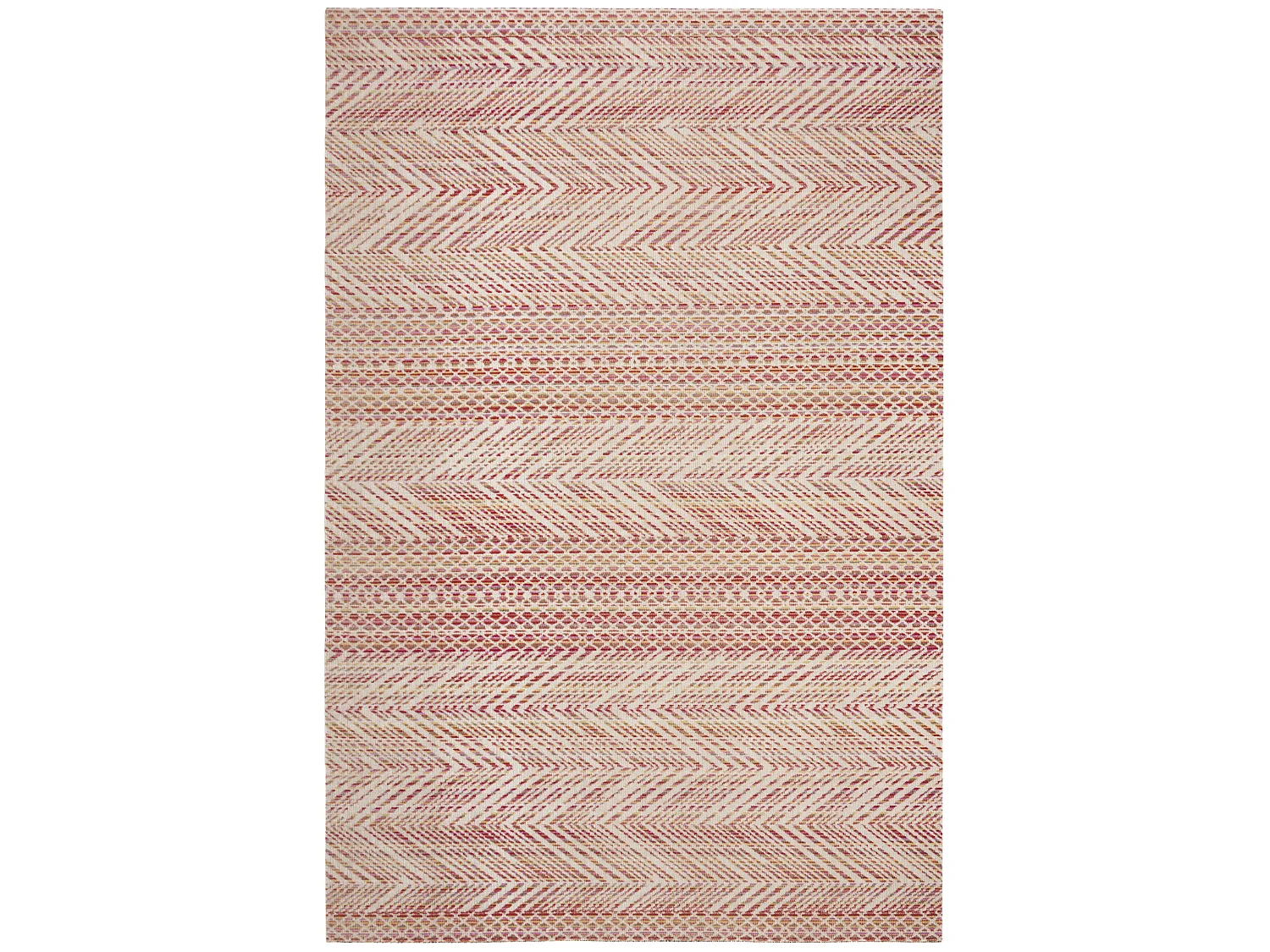 Tapis Rose/Multicolore 155 X 229 cm - Micah