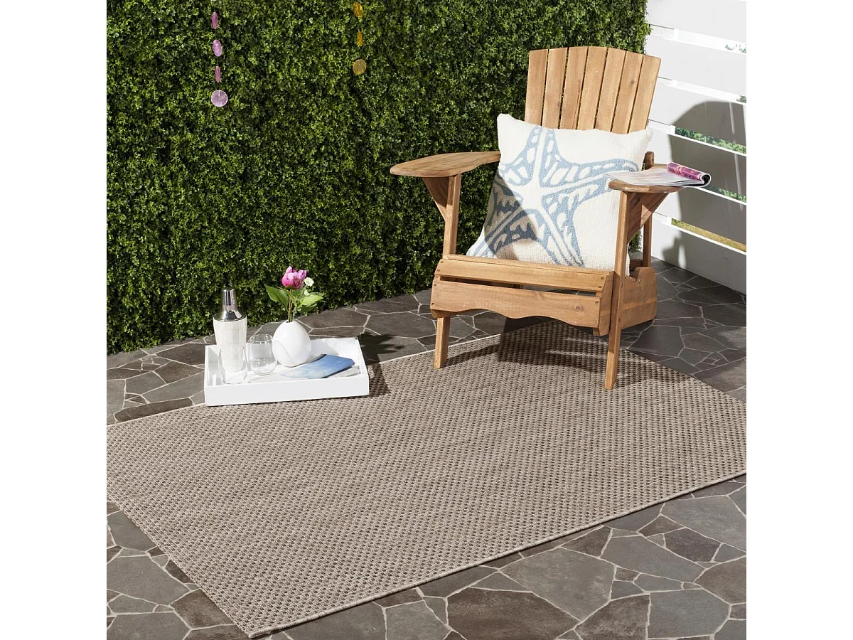 Tapis Neutre/Marron 122 X 170 cm - Daphne