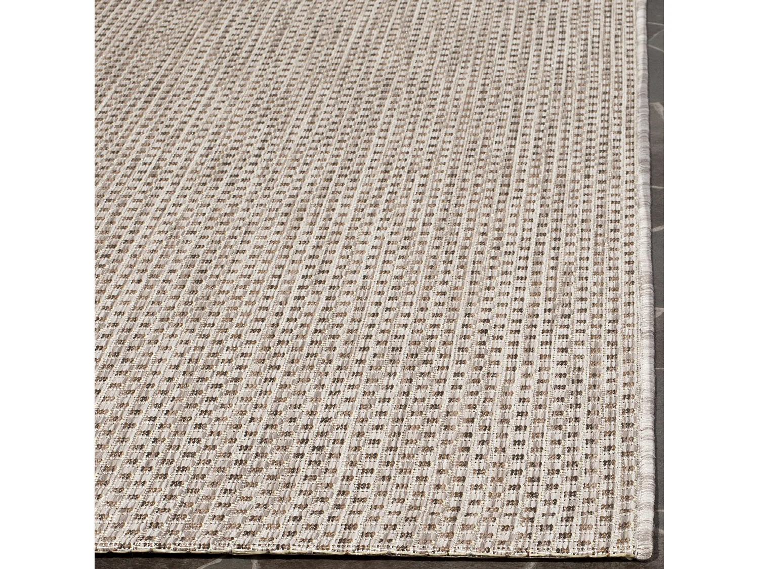 Tapis Neutre/Marron 122 X 170 cm - Daphne