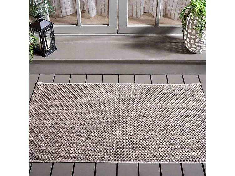 Tapis Neutre/Marron 122 X 170 cm - Daphne