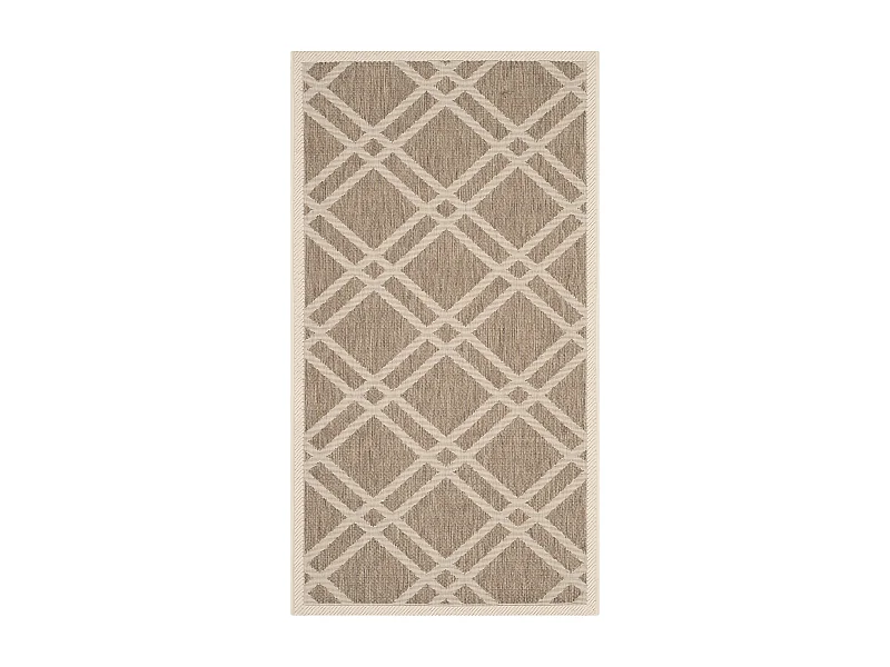 Tapis Marron/Neutre 79 X 152 cm - Thalia