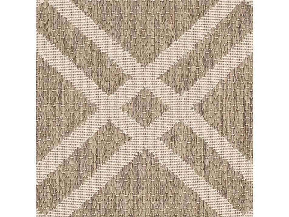 Tapis Marron/Neutre 79 X 152 cm - Thalia