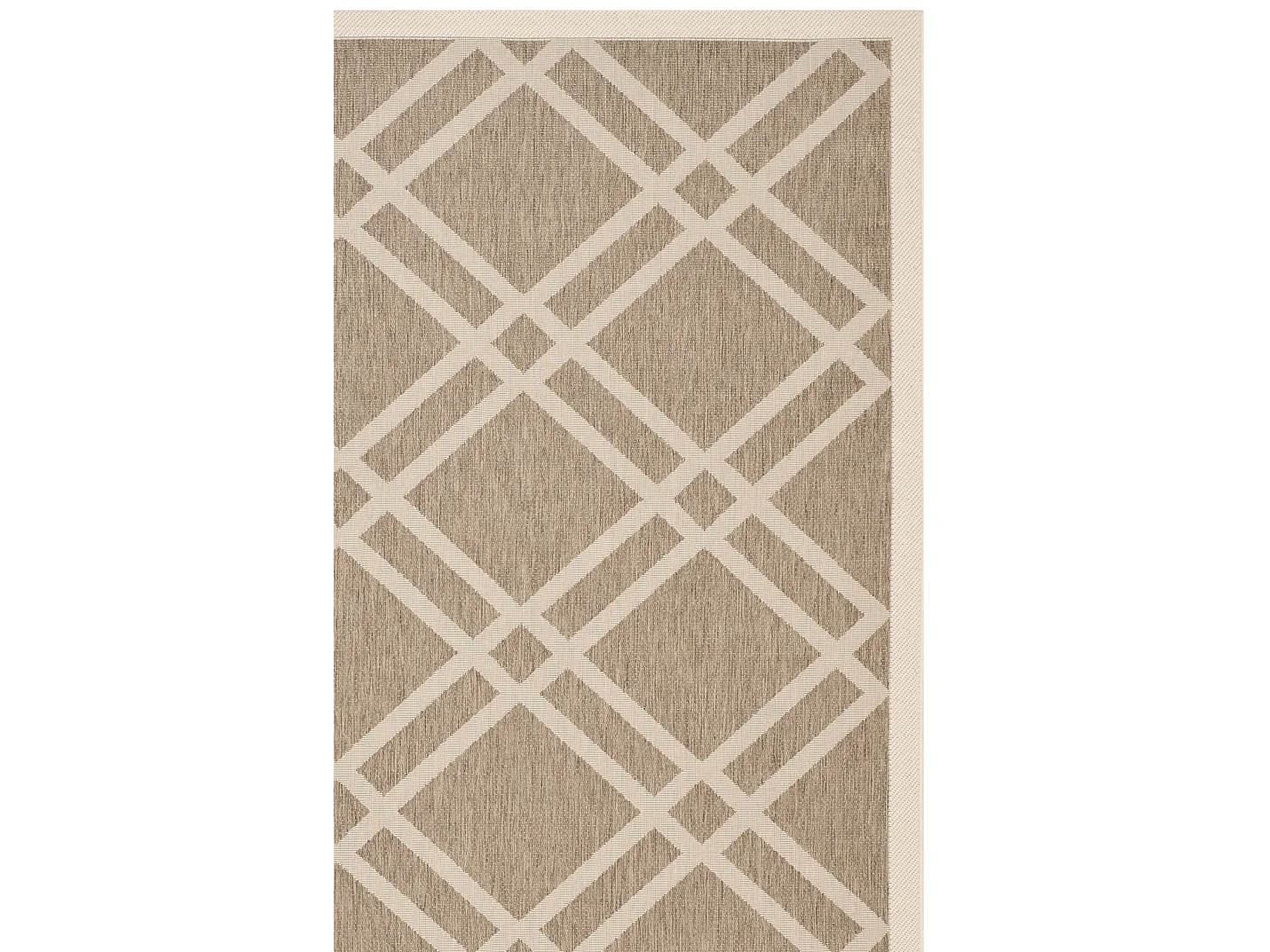 Tapis Marron/Neutre 79 X 152 cm - Thalia