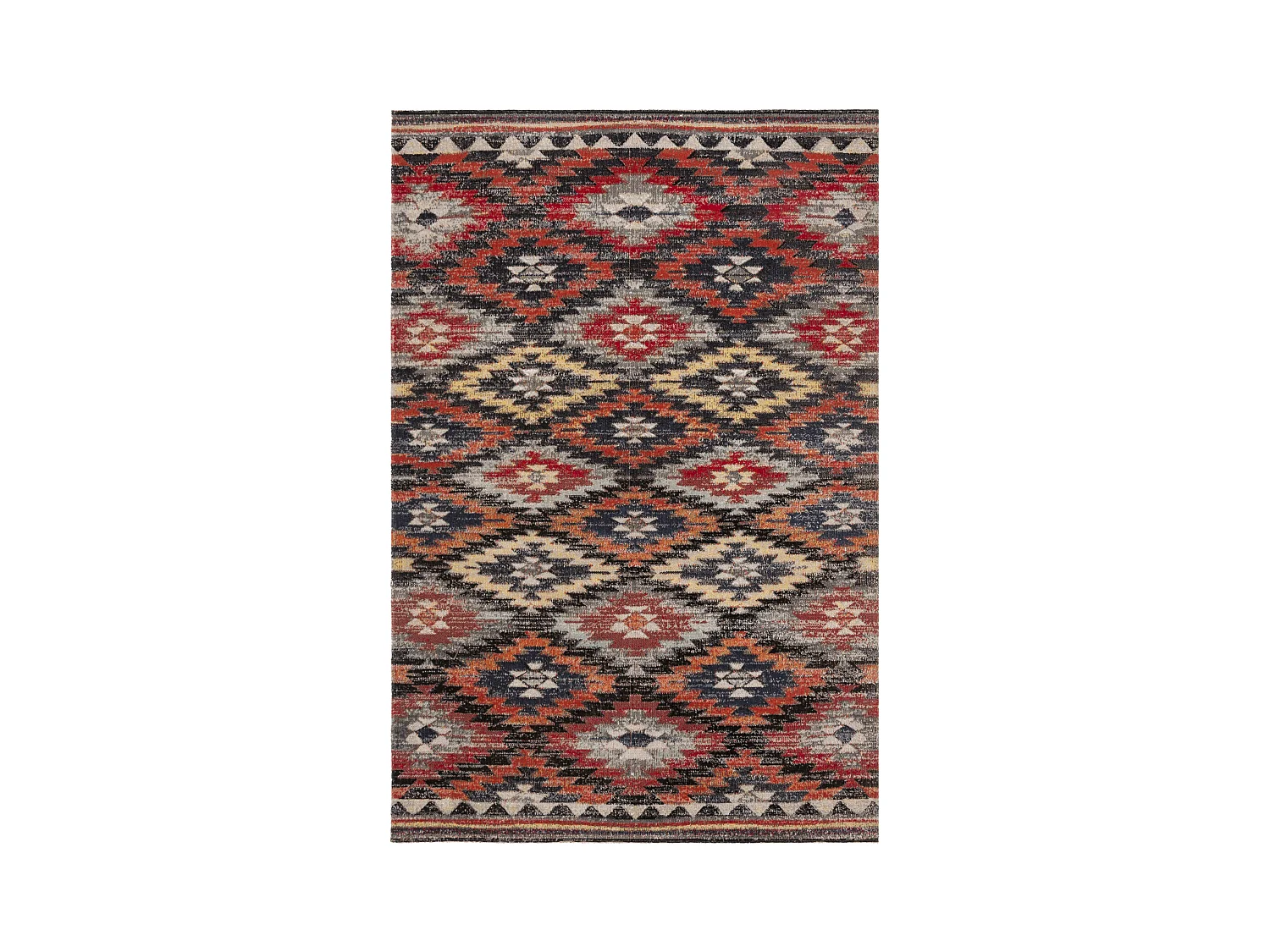 Tapis Marron/Multicolore 155 X 229 cm - Torianna