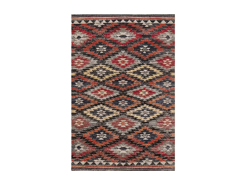 Tapis Marron/Multicolore 155 X 229 cm - Torianna