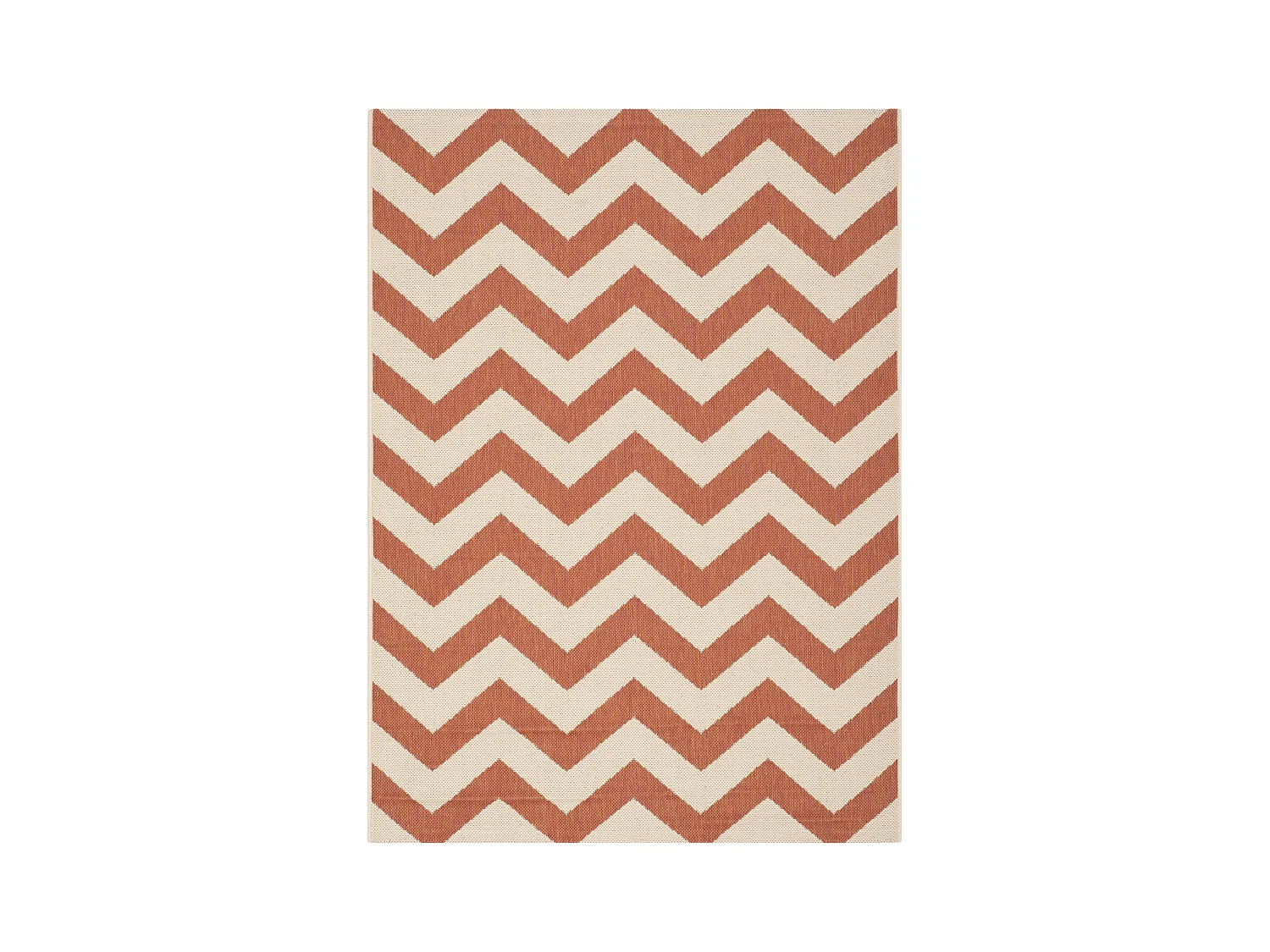 Tapis Orange/Neutre 122 X 170 cm - Chelsea