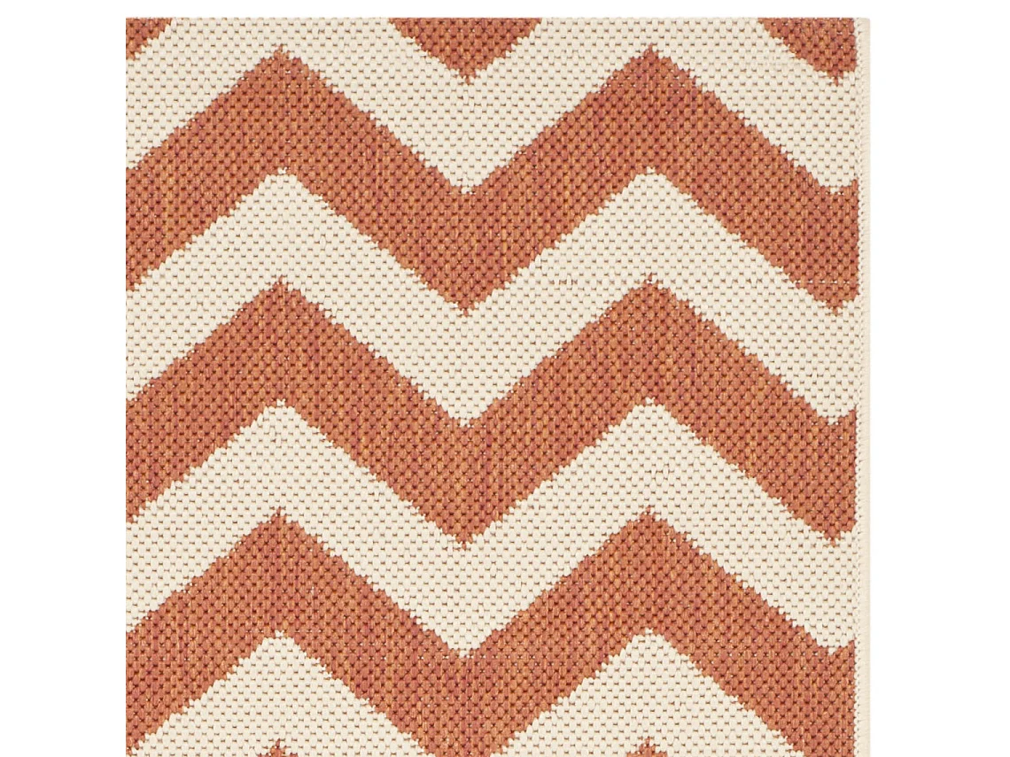 Tapis Orange/Neutre 122 X 170 cm - Chelsea
