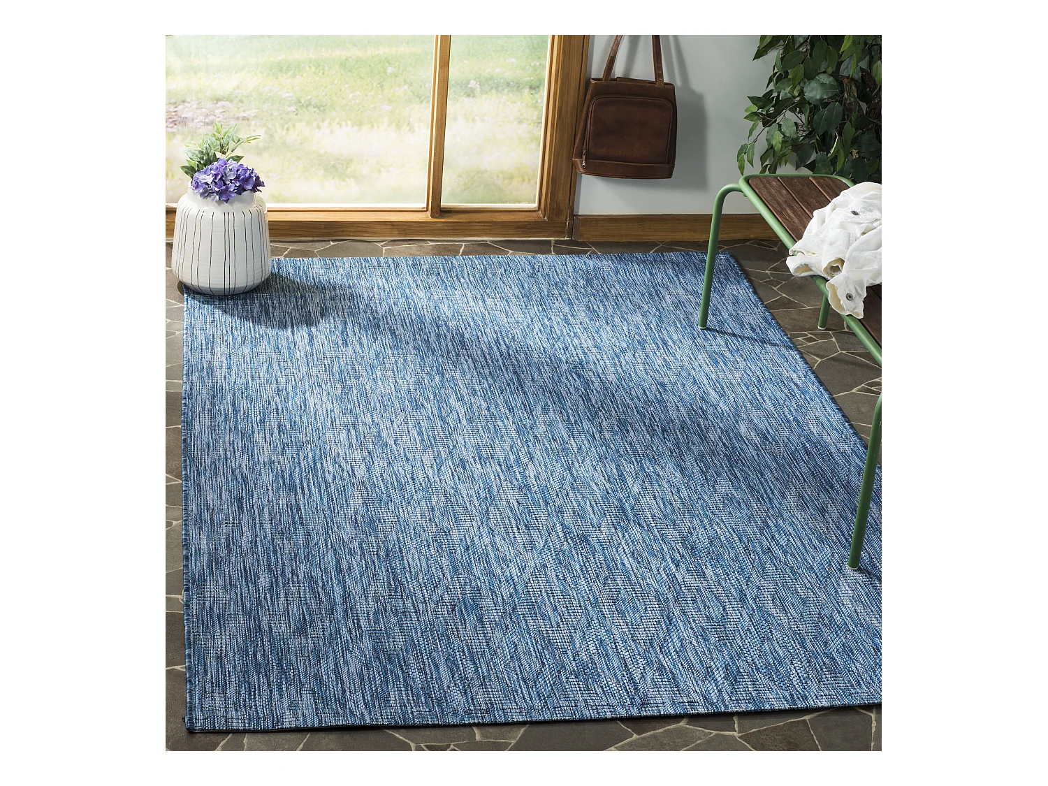 Tapis Bleu Marine 160 X 231 cm - Clementine