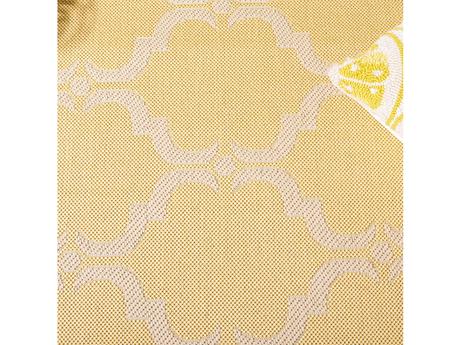 Tapis Jaune/Neutre 79 X 152 cm - Lugano