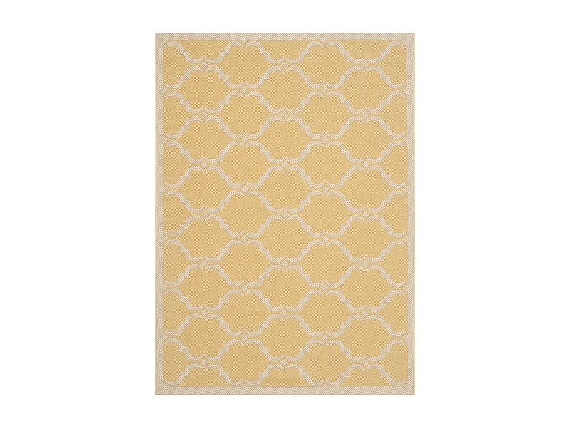 Tapis Jaune/Neutre 79 X 152 cm - Lugano