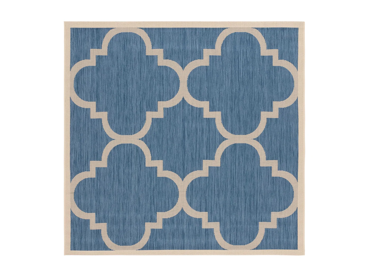 Tapis Bleu/Neutre 160 X 160 cm - Jojo